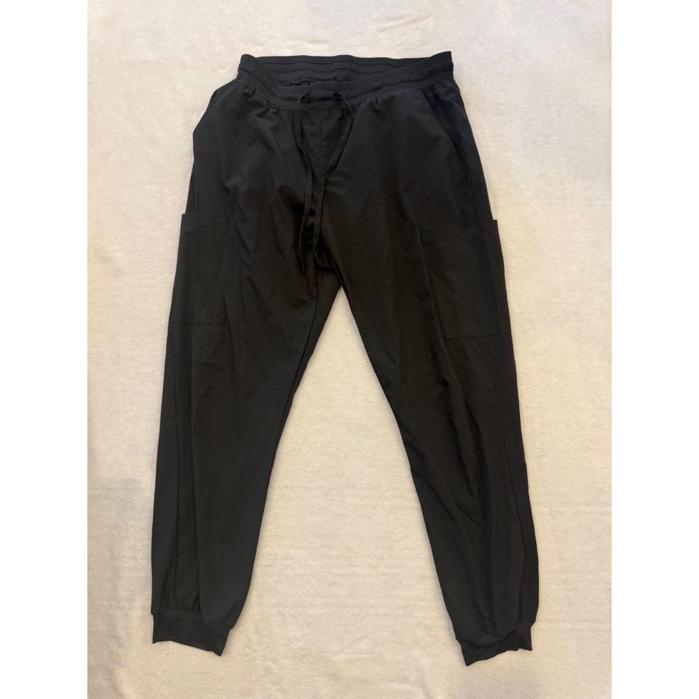 GT Performance Womens Black Jogger Scrub Pants XL GTN-817BK Stretch Cargo
